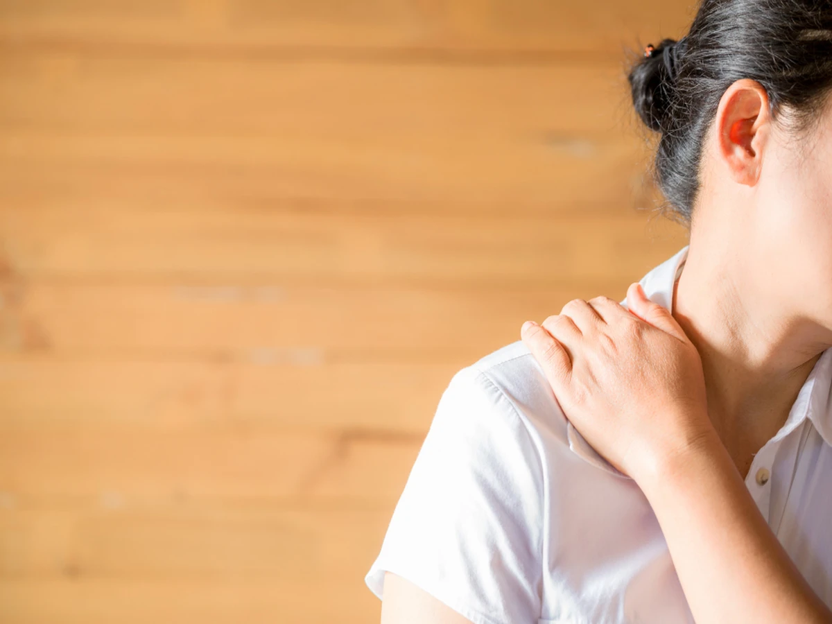 women in body pain